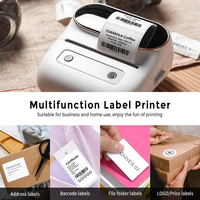 Phomemo M220 Mini Label Maker Printer Thermal Portabel Nirkabel 203DPI 1200mAh Tanpa Tinta untuk Ritel, Usaha Kecil, dan Rumah