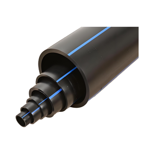 HDPE 20mm 25mm 32mm tubi di plastica PE100 irrigazione agricola acqua forniture tubo HDPE collegamento tubo - Product Image 4