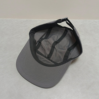 Casquettes de camping imperméables en nylon personnalisées, séchage rapide, casquettes de sport pour campeurs, casquettes de course vierges recyclées, casquettes à cinq panneaux