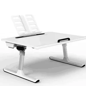 可折叠膝上平板电脑桌沙发沙发地板便携式站立桌可调节笔记本电脑床架