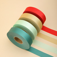Ruban de satin de soie classique de 2,5 cm de qualité supérieure, fourni par l'usine, pour la confection de vêtements Cheongsam, ruban biaisé, accessoires vestimentaires