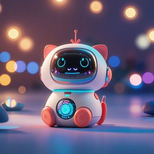 Interactive AI <b>Robot</b> <b>Cat</b> <b>Toy</b> With Voice Recognition And Phone Connectivity For Kids Ages 2 To 4 Years Plastic Unisex Electronic - Product Image 1
