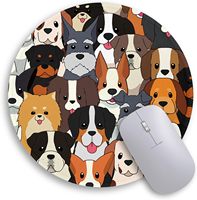 Tapis de souris Immaturus Cat, mignon, petit, antidérapant, en matériau EVA, 8,6"x8,6", accessoire de bureau pour jeux PC, voyages, pour filles, amoureuses des chats