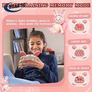Rompecabezas de velocidad rápida para niños, juguetes de consola de juegos, juego de burbujas de empuje rápido, juguetes sensoriales iluminados - Product Image 5