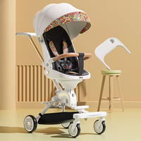 F EU/US Livraison Rapide K9 Poussette Bébé Portable Facile avec Cadre en Fer Chariot Magique chez Affordab