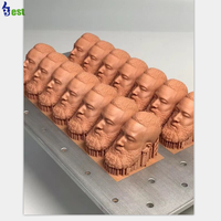 低起订量 |   定制红色蜡3D打印服务 用于珠宝快速原型制作的光滑表面可铸造蜡