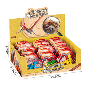 JinYing 30PCS Mini Dinosaure Jouets Ensemble Multi Couleur Plastique <span class=keywords><strong>Dino</strong></span> Figures pour Enfants Party Favors Jeu Éducatif Petits Modèles <span class=keywords><strong>Dino</strong></span> - Product Image 4