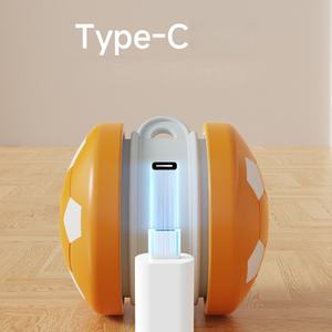 Jouet interactif pour <span class=keywords><strong>chien</strong></span> à bille roulante automatique - Stimulation activée par le mouvement pour les chiens de petite, moyenne et grande taille (plastique et TPR) - Product Image 4