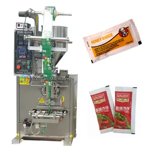 Machine de remplissage automatique avec sachets, appareil de remplissage d'aliments, de gingembre, de piment, Sauce tomate, Ketchup