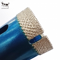 LITTLE ANT Foret diamanté brasé à grain de diamant pour trous profonds, ouvre-vasque, diamètre 6mm-110mm pour la porcelaine