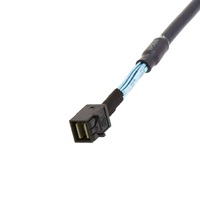 Kabel MiniSAS HD Kecepatan Tinggi 0.8M 36Pin SFF-8644 ke SFF-8643 untuk Sistem Penyimpanan Server 0.8M