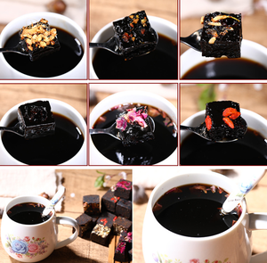 Osmanthus/rosa/rojo, cubos de azúcar marrón jengibre, Té saludable, chino, 100% - Product Image 5