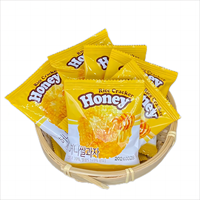 Kerupuk Beras Goreng Korea Rasa Manis Golden Delight Bersertifikat OU KOSHER 2.5KG dalam Kemasan - Camilan Sehat Berbahan Biji-bijian