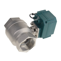 Vanne en acier inoxydable WiFi motorisée à arrêt automatique DN50 (2 pouces) Valve de commande d'application intelligente Tuya ensemble de temps d'ouverture/fermeture