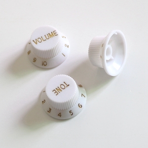 Voor Zwart Wit 25.5mm ST Elektrische Gitaar Knop Duurzaam voor <span class=keywords><strong>Volume</strong></span> Tone Control Plastic Reserveonderdelen 1 st KB001 - Product Image 6