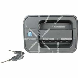 MANIJA DE PUERTA CON LLAVE DERECHA adecuada para Iveco EUROCARGO 60 EUROTECH EUROSTAR EUROCARGO 120 (98404709) - Product Image 1