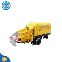 CNMC Marca di vendita calda Rimorchio Montato-Umido Della Miscela Shotcrete Macchina