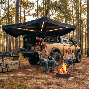 <span class=keywords><strong>Toldo</strong></span> Resistente de 270 Grados, Impermeable, PU3000mm, Tipo Foxwing, para Lateral de Coche, para <span class=keywords><strong>Camping</strong></span> y Protección Solar - Product Image 4