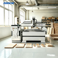 Machine de gravure CNC 6 kW refroidie par air pour le travail du bois, avec moteur à roulement et contrôleur PLC, compatible NC Studio - Promotion FIRM