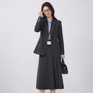 Primavera e autunno <span class=keywords><strong>donna</strong></span> nuovo temperamento sul posto di lavoro hall Hotel Manager <span class=keywords><strong>tuta</strong></span> <span class=keywords><strong>tuta</strong></span> un Set <span class=keywords><strong>completo</strong></span> <span class=keywords><strong>tuta</strong></span> - Product Image 3