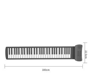 <span class=keywords><strong>Piano</strong></span> électronique flexible 61 touches personnalisé en gros d'usine pour les étudiants débutants - Product Image 5