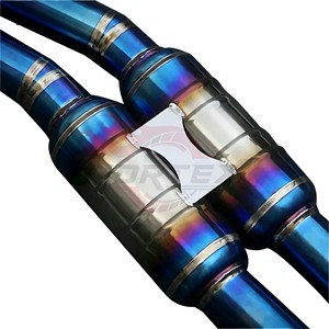 Système d'échappement Catback en alliage de titane de grade 5 poli miroir Vortex, haute performance, soudé TIG, pour Cayenne 958 958.2 3.0T 3.6 4.8 - Product Image 6