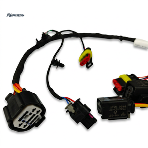 Rangkaian Kabel Mesin dengan Konektor Tahan Air IP67 dan Klip Pemasangan, Kabel Otomotif OEM 12V 24V - Product Image 6