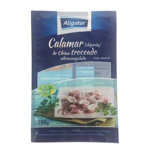 การออกแบบฟรีที่กำหนดเองพิมพ์ปลาอาหารเกรดพลาสติกสูญญากาศซีลเก็บบรรจุภัณฑ์ถุงแช่แข็งผสมอาหารทะเล - Product Image 2