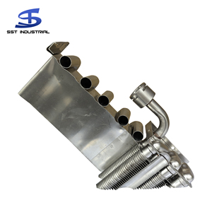 สินค้ามาใหม่ Ss304 Ss316L อะไหล่เครื่องทำความเย็นและเครื่องทำความร้อน ตัวแลกเปลี่ยนความร้อนน้ำร้อนสแตนเลส - Product Image 2