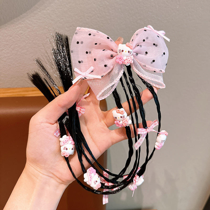 แมวถักเปียผม4KT