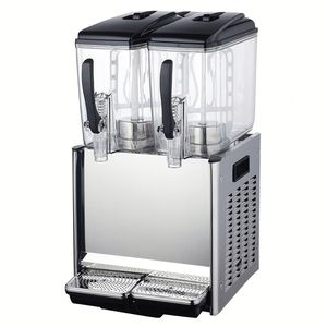Dispenser per bevande in vetro piccolo con coperchio a vite, organizer per lattine, per frigorifero, articoli per ristorazione, Bev <span class=keywords><strong>Tek</strong></span>, 5 galloni - Product Image 2