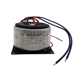 Transformador toroidal do poder para amplificadores audio 220v 230v 12v 1000va