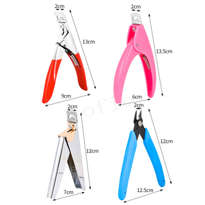 17 Styles Faux Ongles Clipper Type Spécial U Word Cut Faux Ongles Conseils Couper Manucure <span class=keywords><strong>Pince</strong></span> Clippers Nail Rhinestone Removal Pliers - Product Image 2