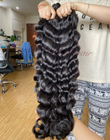 Cheveux humains vierges bruts bouclés d'Italie, alignés dans le sens de la cuticule, non traités, ondulés, en lots, fournisseur