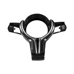 Garniture de <span class=keywords><strong>volant</strong></span> <span class=keywords><strong>M</strong></span> Performance en fibre de carbone mate à 4 rayons pour <span class=keywords><strong>BMW</strong></span> F10/F20/X3/F25/F26/F30-F37/M3/M4/M240i/M2 PU - Product Image 4