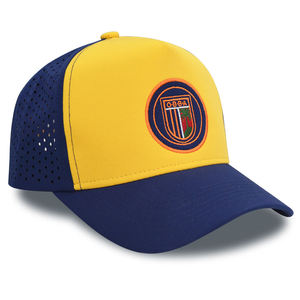 Gorra de Béisbol de 5 Paneles con Logotipo Personalizado Bordado, Perforada con Láser, Transpirable, de Dos Tonos en Contraste, Gorras Deportivas - Product Image 4
