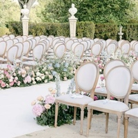Nouveau bon marché direct usine Mobilier commercial Salle à manger Hôtel en bois Événement de mariage Banquet Chaise