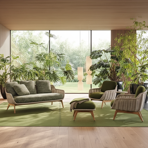 Ensemble <span class=keywords><strong>de</strong></span> canapés <span class=keywords><strong>de</strong></span> jardin modernes et élégants pour cour et <span class=keywords><strong>balcon</strong></span> - Product Image 1