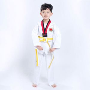 Durable ahorrando blanco Azul Rojo Negro <span class=keywords><strong>Wtf</strong></span> luchador <span class=keywords><strong>Taekwondo</strong></span> <span class=keywords><strong>ropa</strong></span> uniforme - Product Image 4