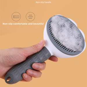 Spazzola per Gatti e Cani con Setole Lunghe o Corte, Spazzola Autopulente per la Rimozione del <span class=keywords><strong>Pelo</strong></span> e la Toelettatura degli Animali Domestici - Product Image 4