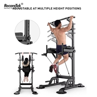 Station de musculation multifonctionnelle Power Tower avec barre de traction et station de dips pour entraînement complet du corps à domicile