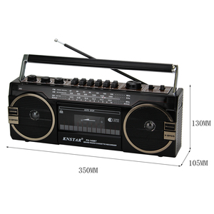 PX-149BT de lecteur d'enregistreur de cassette rétro de style 1980s, convertisseur sans fil BT/AUX, USB/MP3-to-Tape, lecteur de bande actionné AC 220V - Product Image 2