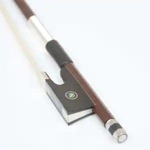 Professional Playing Level High-End Advanced Violins Accessories 4/4 Quality Violin Bow Horse Hair Black