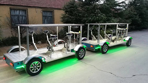 2025 multifunción mejor coche eléctrico de 13 asientos para turismo para el servicio de transporte de resorts y camión de cerveza de fiesta de amigos - Product Image 2