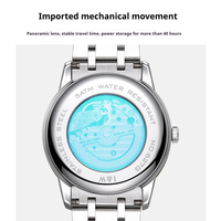 Montre mécanique de luxe pour homme IW, marque haut de gamme, entièrement automatique, acier inoxydable, mouvement Miyota, verre saphir, 50 bars d'étanchéité