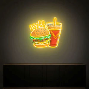 Impression UV de magasin Logo d'entreprise Led Lighting up Sign Décoration murale Matériau acrylique Éclairage mural pour décoration murale de magasin - Product Image 6