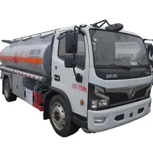 Однорядный топливный грузовик Dongfeng F7 мощностью 8500 литров, по конкурентоспособной цене, мощностью 170 л.с., для транспортировки бензина или дизельного топлива
