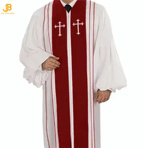 Robes de Clergé Personnalisées en Gros (OEM), Vêtements d'Église Classiques, Chape Robes de Chœur pour Prêtres - Product Image 3