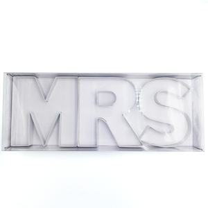 Caja de Regalo de Dulces para Boda, Caja de Cartón con Forma de Letra para Rellenar con Dulces y Tarjetas de Felicitación - Product Image 4