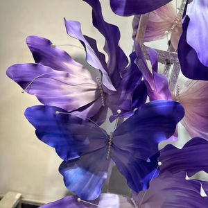 ผีเสื้อสีม่วงทำมือขนาดใหญ่จากโฟม EVA สำหรับตกแต่งงานอีเว้นท์ งานแต่งงาน และงานแสดงต่างๆ - Product Image 6